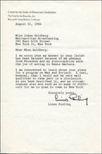 LINUS PAULING - TYPED LETTER SIGNED 08/21/1964 picture