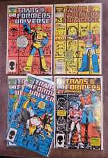 MARVEL COMICS LOT: TRANSFORMERS UNIVERSE LIMITED SERIES #1-4 (1986) picture