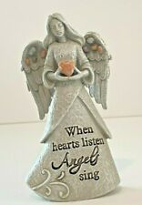 Ganz Angel Figurine Holding Heart 