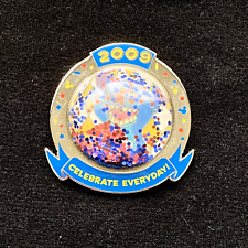 Celebrate Everyday Glitter Globe 2009 Stitch LE Disney Pin picture
