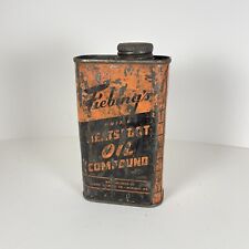 Vintage Fiebing’s Neatsfoot Oil Compound Milwaukee Wisconsin  picture