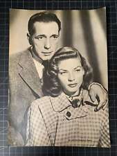 Vintage 1940s Lauren Bacall & Humphrey Bogart - Vintage Hollywood Couple picture
