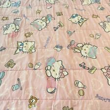 Vintage Hello Kitty Comforter Blanket Sanrio 1976 picture