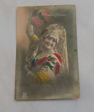 antique CONCHITA LEDESMA postcard Spain actress dancer early 1900s picture