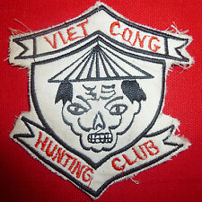 Patch - VIET CONG HUNTING CLUB - USSF - Phoenix Program - Vietnam War - M.58 picture