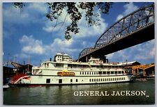 Continental Size Postcard - Boat - GENERAL JACKSON - Nashville to Opryland - TN picture