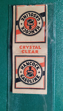 1930's Hancock Quality Gasoline Matchbook Matchcover picture