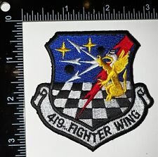 USAF US Air Force 419th Fighter Wing Utah ANG Diamondback Patch picture