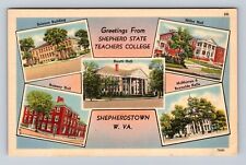 Shepherdstown WV-West Virginia Shepherd State Teachers College Vintage Postcard picture