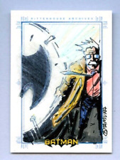 DC Comics BATMAN Archives Sketch Card by 1/1 picture