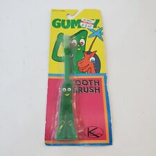 Vintage Gumby Kids Toothbrush NIB Kids 1988 Brand New Sealed 1988 toy  picture