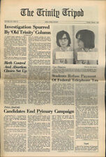 TRINITY COLLEGE TRIPOD Hartford CT 3/7 1972; abortion cllinic; squash; swimming picture