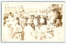 c1910's A Little Fun Aboard US Navy Ship Sailors RPPC Photo Antique Postcard picture