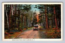 Durham NY- New York, General Road Greetings, Antique, Vintage c1925 Postcard picture