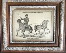 ANTIQUE 1875 GRANTS NEW WAR HORSE POLITICAL POSTER picture