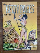 The Betty Pages No. 1 (1990) - Vintage Pinup Girl Pop Art Photos, Comic  picture