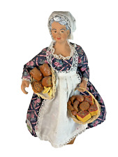 Santon De Provence Doll Claude Carbonel Figurine France Baker Woman Devouassoux picture