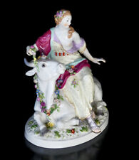 KPM Royal Porcelain Factory Berlin Antique Figurine Lady Europa and the Bull picture