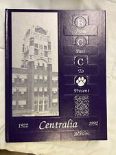 VINTAGE 1992 BAY CITY CENTRAL CENTRALIA MICHIGAN HIGH SCHOOL YEARBOOK QUICK SHIP picture