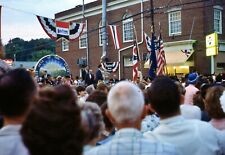 1966 Color Slide OH Ohio Bellbrook Sesquicentennial Celebration #7 Crowd picture