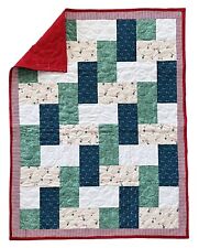 Handmade Quilt Nautical Theme Day at the Beach (48 in x 60 in) picture