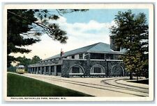 1915 Exterior Pavilion Rothchilds Park Building Wausau Wisconsin Posted Postcard picture