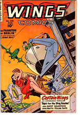 Wings Comics # 108 (VG 4.0) 1949 Bob Lubbers cover picture