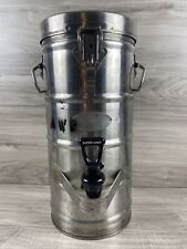 VTG Military SUPER CHEF MIL-320 BEVERAGE CONTAINER DISPENSER Stainless Series 9 picture