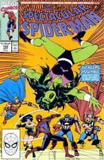 Spectacular Spider-Man Peter Parker #168 FN 1990 Stock Image picture