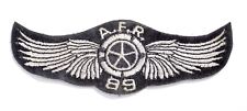VINTAGE 1989 BIKER MOTORCYCLE CLUB A.F.R. 89 PATCH picture