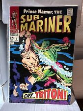 1968  Marvel Comics Prince Namor The Sub Mariner # 2 picture