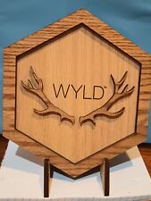 Wyld Cannabis Wooden Carved Dispensary Sign 7.5