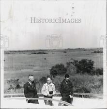1966 Press Photo Richard Stokes, Taylor Alexander, Don Cullimore at Everglades picture