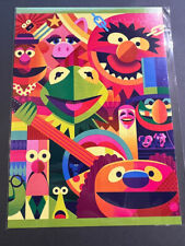 Disney WonderGround 2023 It's Time To Meet The Muppets By Jeff Granito 5x7 Card picture