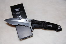 Defender Xtreme Black Assisted Opening Flashlight Knife - Built in Mini Light picture