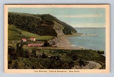 Cape Blomidon Nova Scotia-Canada, Panoramic View Cape Blomidon Vintage Postcard picture