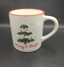 Threshold Stoneware Merry & Bright Christmas Mug picture