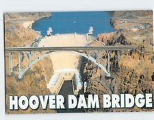 Postcard Hoover Dam Bridge USA picture