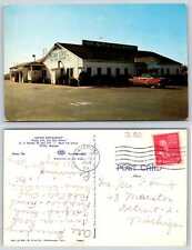 Tifton Georgia ALPINE RESTAURANT OLD BUICK PARKED OUTSIDE Postcard ZA26 picture