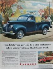 1946 Studebaker Pickup Truck Print Ad picture