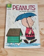 PEANUTS #6 -1960 DELL AUG - DEC, SNOOPY, CHARLEY BROWN, SCHULZ - LOW GRADE picture