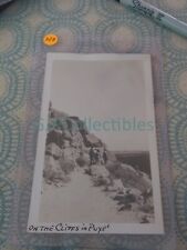 APB VINTAGE PHOTOGRAPH Spencer Lionel Adams ON THE CLIFFS OF PUYE' picture