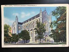Vintage Postcard 1948 Chapel Princeton University Princeton N.J. picture