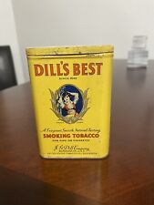 VINTAGE DILL’S BEST TOBACCO TIN EXCELLENT CONDITION picture