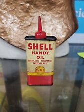 Vintage Shell Handy Oiler Metal Can picture