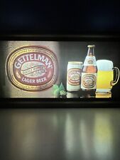 Rare Vintage GETTELMAN LAGER BEER Lighted Bar Sign picture