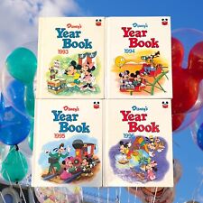 Disney’s Year Book collection Mickey Mouse Lot Of 4 1993- 1996 picture