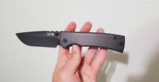 BHQ Exclusive Chaves Redencion 229 Ultramar Folding Knife M390 Carbon Fiber PVD picture