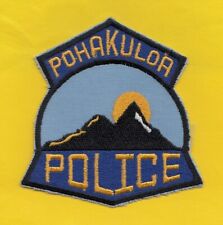 B27 POHAKULOA MILITARY POLICE BIG ISLAND FEDERAL PATCH SHERIFF STATE HAWAII FBI picture