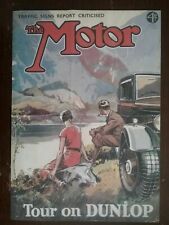 1933 THE MOTOR : FEATURES, ADVERTS AND ACCESSORIES *(EXTRACT FROM THE ORIGINAL)* picture